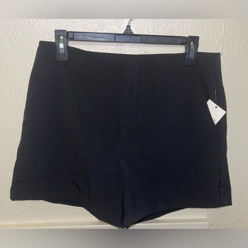 a new day Women's High Waist Black Shorts